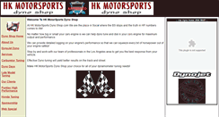 Desktop Screenshot of hkmotorsportsdynoshop.com