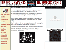 Tablet Screenshot of hkmotorsportsdynoshop.com